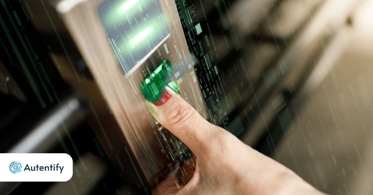 Controles de segurança em servidores de autenticação biométrica